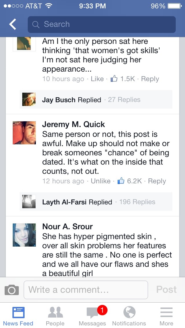 avengersonna:   whatbigotspost: So I was on Facebook and I saw this picture and looked