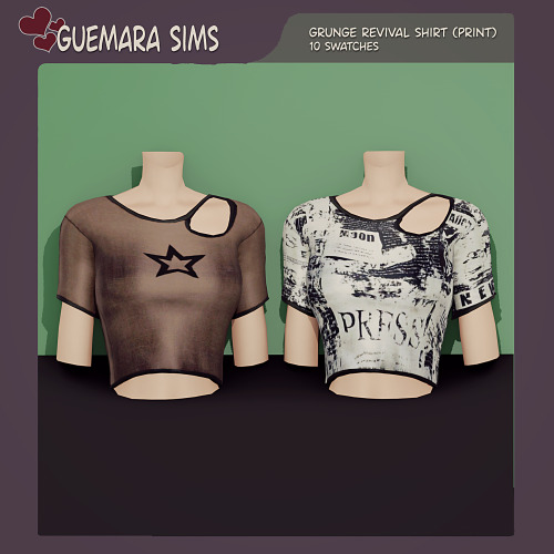 Grunge Revival Set Sims 4