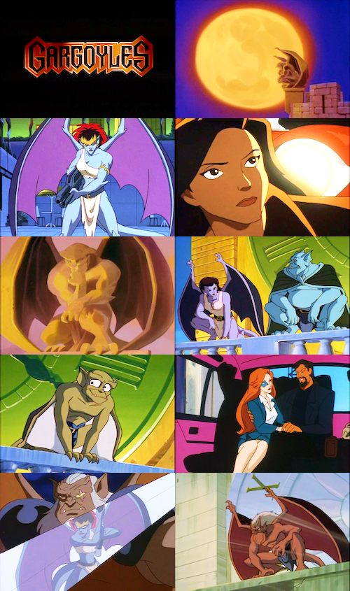 heloisedevillefort:  Fangirl Challenge:↳ [&frac12;] Cartoons - Gargoyles 