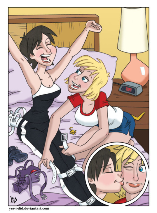 supervillianslair:  Power Girl and Terra Bondage Fun by Yes-I-DiD on Deviantart 