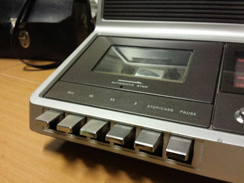 Grundig RF830, 1981 Radio Cassette Recorder with alarm clock