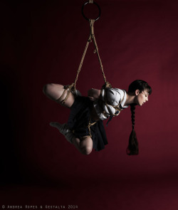 gestalta:  Rope: Andrea Ropes Model: Gestalta Lighting / Editing: Gestalta Photo: Andrea Ropes Italy, 2014