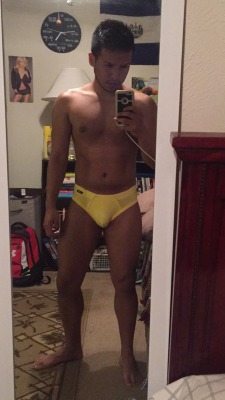 blackoutx28:  Underwear of the day, yellow