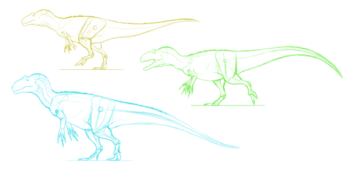 i-draws-dinosaurs: Allosaurus! It’s always been a bit of an underappreciated dinosaur, not bec