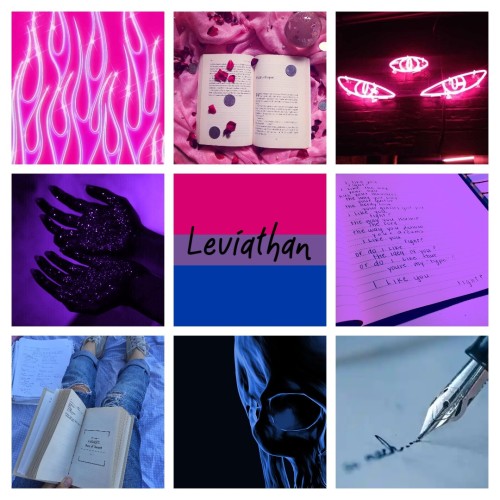 Bisexual moodboard with the name Leviathan ^^For an anon~ Hope you like this!Want one? send an ask~ 
