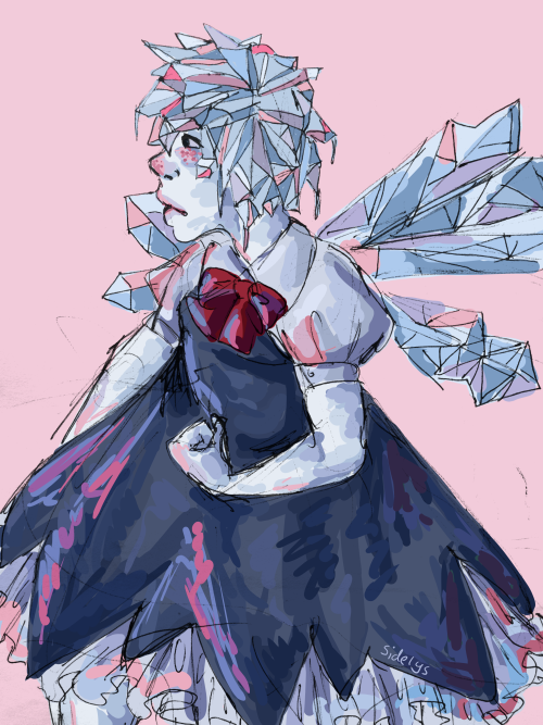 I like the idea of Cirno being physically pretty tough and strong, but just useless at danmaku.