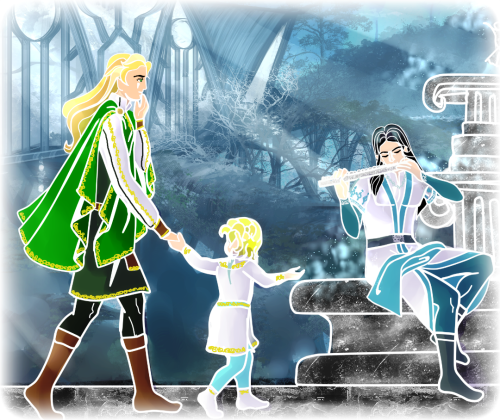 cinemairon:Glorfindel-Earendil-Ecthelion (Greek Mythology Style)Gondolin’s best baby-sit—-I–I meant 