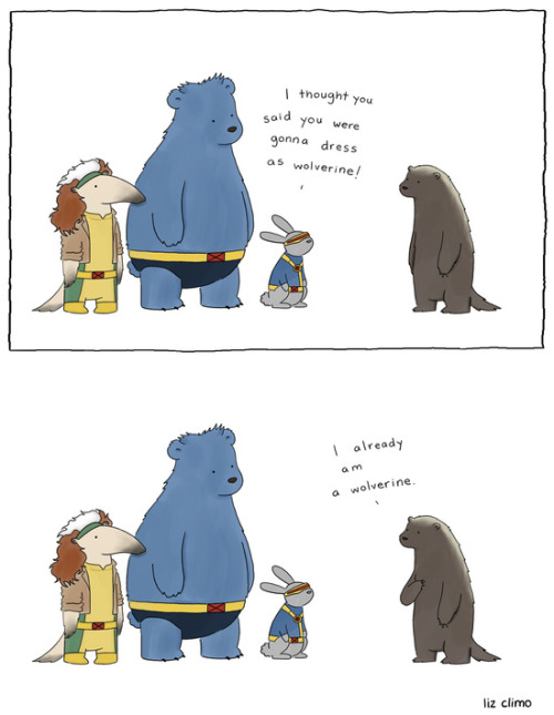 bestof-society6: ART PRINTS BY LIZ CLIMO Breakfast  Super Dad  Groundhog Surprise Party&nb