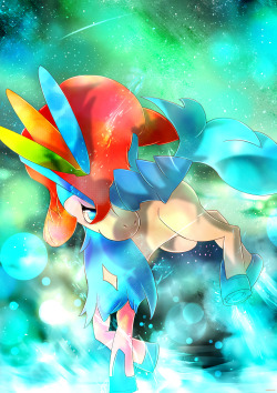 autobottesla:  Day 249 - Keldeo | ケルディオ (Resolute Forme) Keldeo is the heir to the Swords of Justice. While their ideologies are instilled upon it, Keldeo seeks its own path without disdain towards humankind. With acceleration from its water