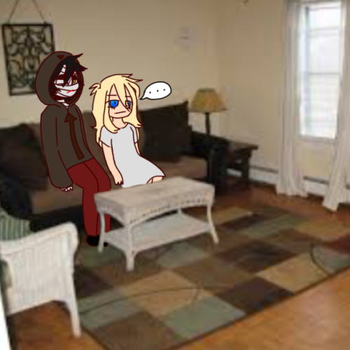 This is how I imagine the after(alternative) ending will be like They both found an apartmentBut h