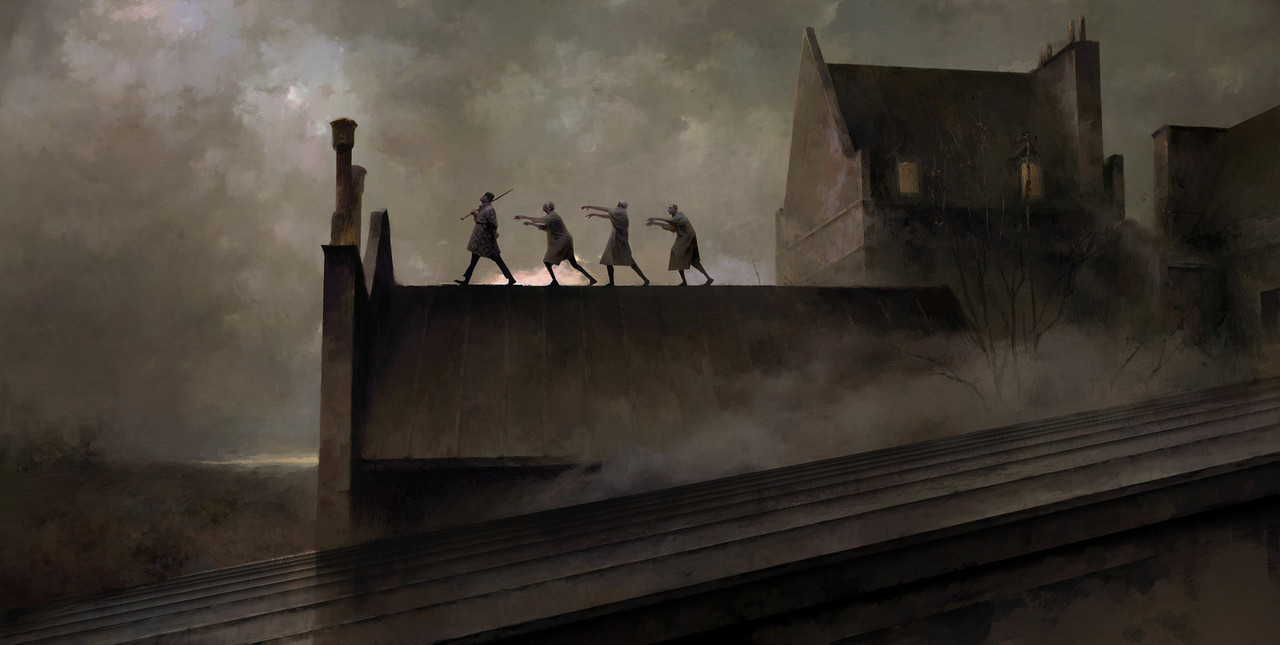 master-painters:  Piotr JabłońskiHis portfolio:https://www.artstation.com/nicponimOne