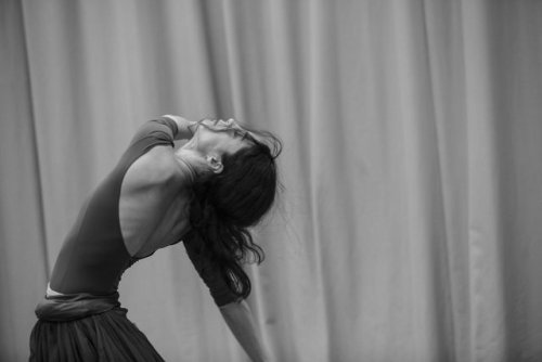 Eleonora Abbagnato, Amandine Albisson and Séverine WestermannCarmen rehearsals, Mats Ek, Paris Opera