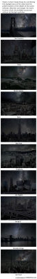 srsfunny:  Pure Night Skylines Of Famous Cities