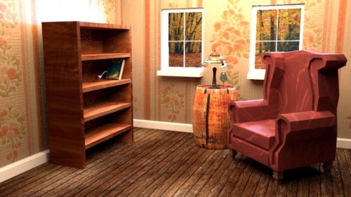 Test Renders Of The Room Ive Been Holding Off Sharing But Its Starting To Come Together