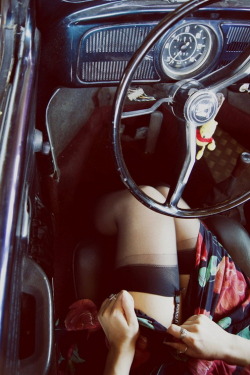 luxury-car-divas:  Girl in carGirls and cars