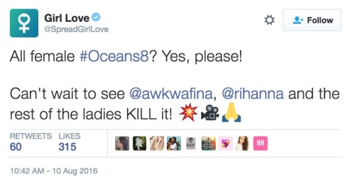 dailydot:Rihanna, Anne Hathaway, Awkwafina to join all-female ‘Ocean’s Eleven’Seven out of the neede