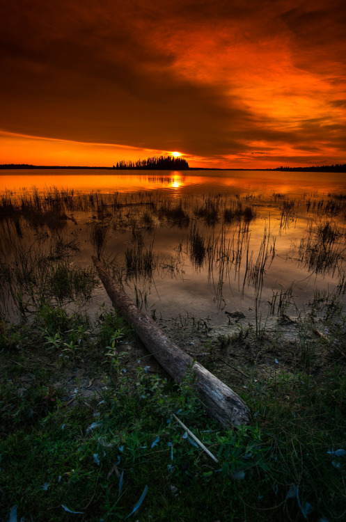 Red sunset on 500px by Bob Bittner, Canada☀  NIKON D800-f/7.1-1/80s-17mm-iso200, 1500✱2263px-rating: