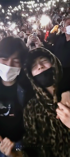 Taehyung And Jungkook At Harry Styles Concert Singing Falling Together For Anon 
