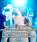 captaincanarys:Sara Lance in every episode2.03. Shogun “I think it’s time we said sayonara to feudal