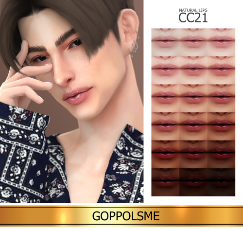 GPME-GOLD Natural Lips CC21Download at GOPPOLSME patreon ( No ad )Access to Exclusive GOPPOLSME Patr