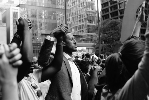  Black lives matter! Yesterday in Chicago. Photo by lawrence agyei. 