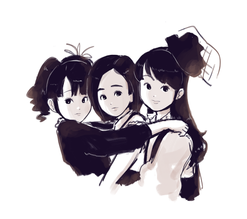 angerme 3rd genit’s been a while since i last drew them together! (probably since they joined!?)