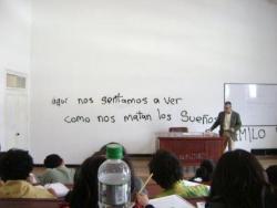 demencia-explosiva:Cállate, siéntate, escribe, baja la cabeza como el rebaño que sois, Los educaremos bajo un marco que sólo nosotros entendemos, los educaremos bajo una sola ley: la Obediencia.