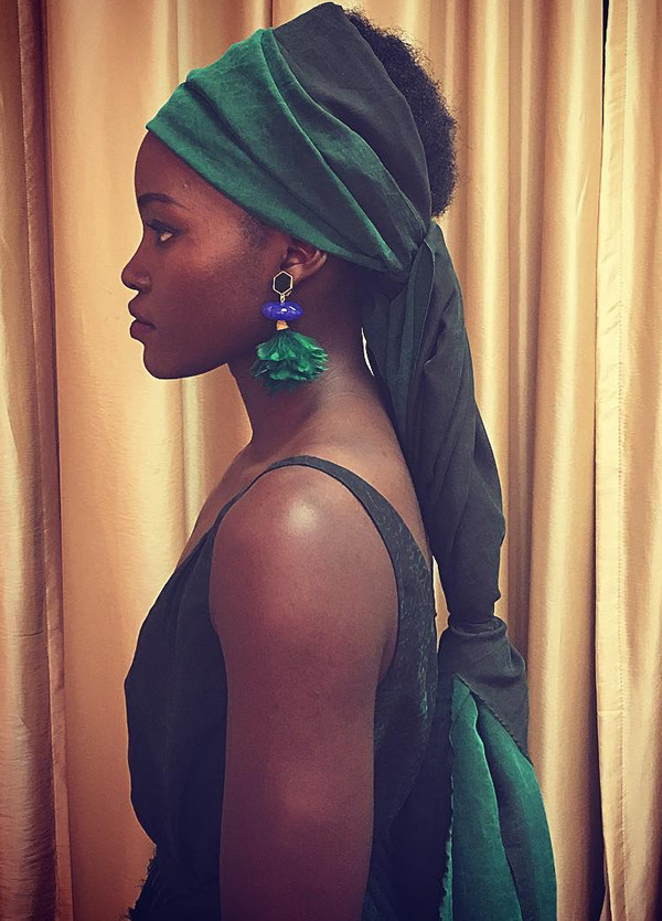 accras:  Lupita Nyong’o photographed by Vernon Francois. 