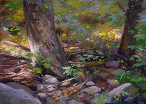 “Rose Creek, Arizona” 5"x7" oil on panel. One of my favorite hikes in Arizona!