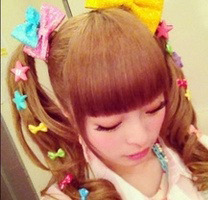 tacohest:  Kyary Pamyu Pamyu various hairstyles - 