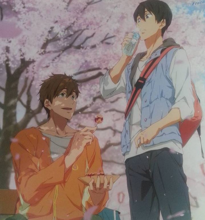 tachimybananase:  MakoHaru and sharing 