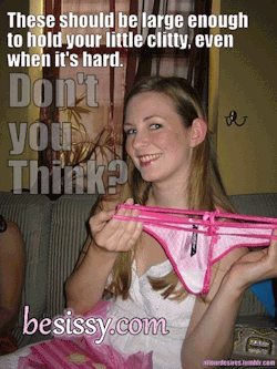 forced-feminization-captions:  sissy hypno