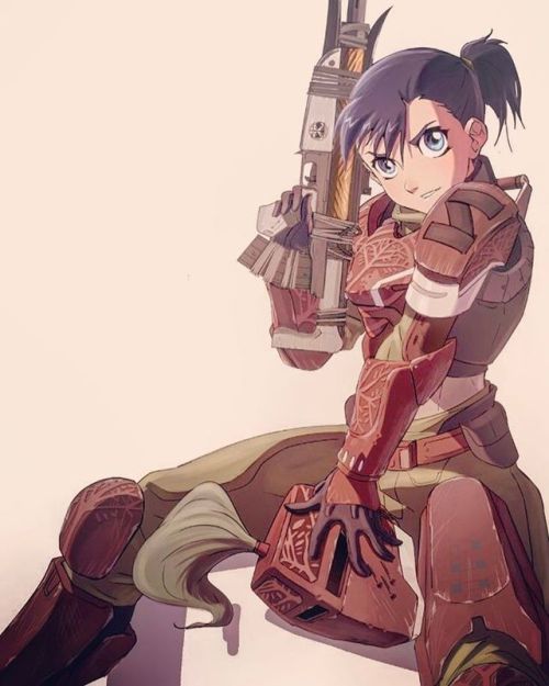 I channeled 2003 anime style with 2016 Iron Banner armor&hellip; most people agree&hellip;. 