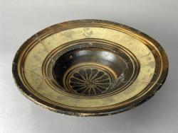 fishstickmonkey:    Dish for Fish      Place: Ancient Greece      Date: First half of the 6th century BC      Material: clay State Hermitage Museum 
