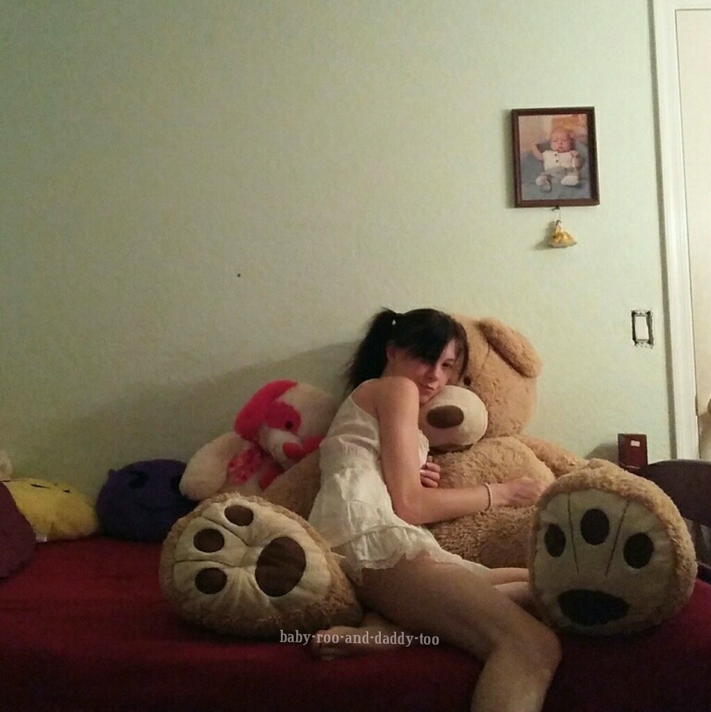 baby-roo-and-daddy-too:teddy love