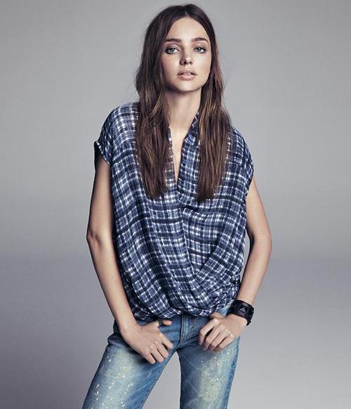 hellomybombshells:  Miranda Kerr for Mango Autumn/Winter 2013