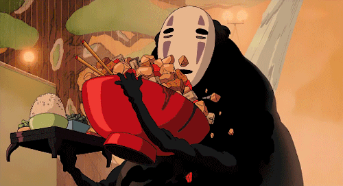 Who Else Remembers This Scene From Spirited Away? No Face Was My Favorite Because Of These Scenes . Reblog