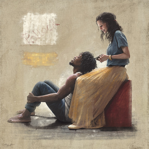 sinuousmag:&ldquo;American Royalty&rdquo; by Sam Spratt commissioned by Childish GambinoSam 