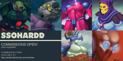 ssohardd:  Updated my commissions advertisement! Here’s the main info…Digital Painting:1 character, black and white/lineart: ์ +ฮ for each additional character/complex scenery+ุ for full colored paintingI’ll do OCs, fanart, artwork for your