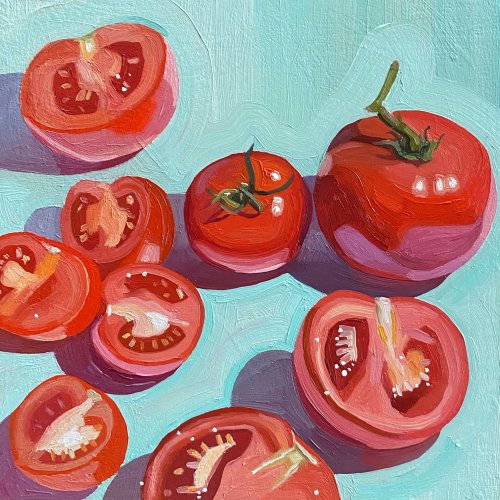 seniorinternaut:oil paintings by Leah Gardner  