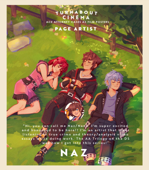 turnabout-cinema: CONTRIBUTOR SPOTLIGHTPlease welcome our next page artist, Naz/Nana! They are unafr