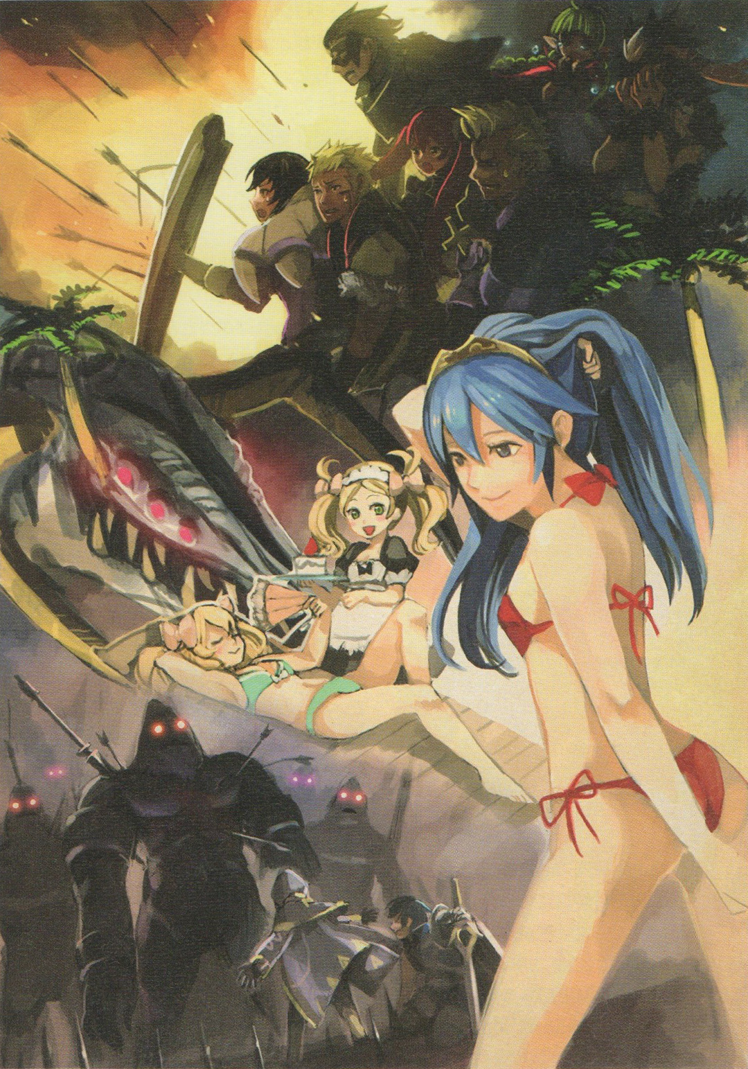 blasemisanthropist:  Nintendo Dream June 2013 issue images. Series 2 DLC artwork
