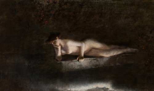 Melancholy (c.1885) - Albert von Keller