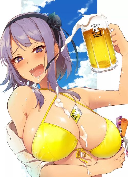 officialyasen:  ほたるさんと生いきビール | ぽち。@三日目A-31a [pixiv] 