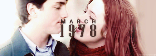 lilyreindeerpotter:  Lily and James potter; Through the years↳ Karen Gillan as Lily, Aaron Johnson as James 