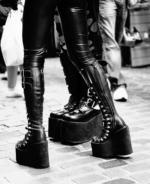 obscene-scream-queen:  GOTHIC-ESQUE SHOE PORN. I need them all. Yet cannot afford