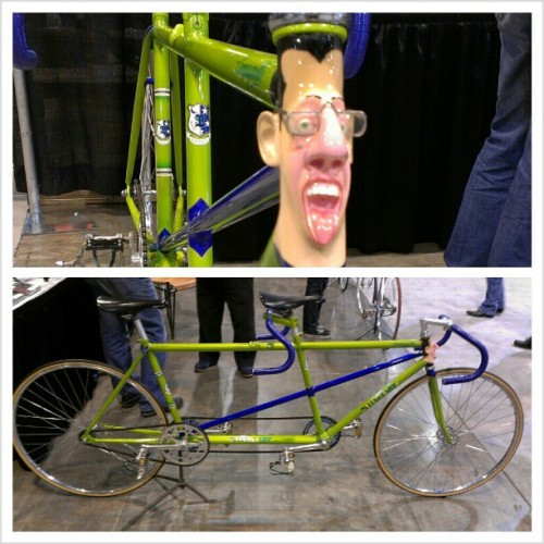 hernian: @keemiez and I next bike #nahbs2013 #NAHBS