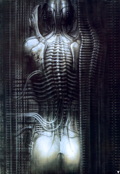 thusreluctant:New York City VI, Torso by H.R. Giger