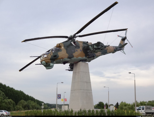 russian-air-force: MI24 in Hungary