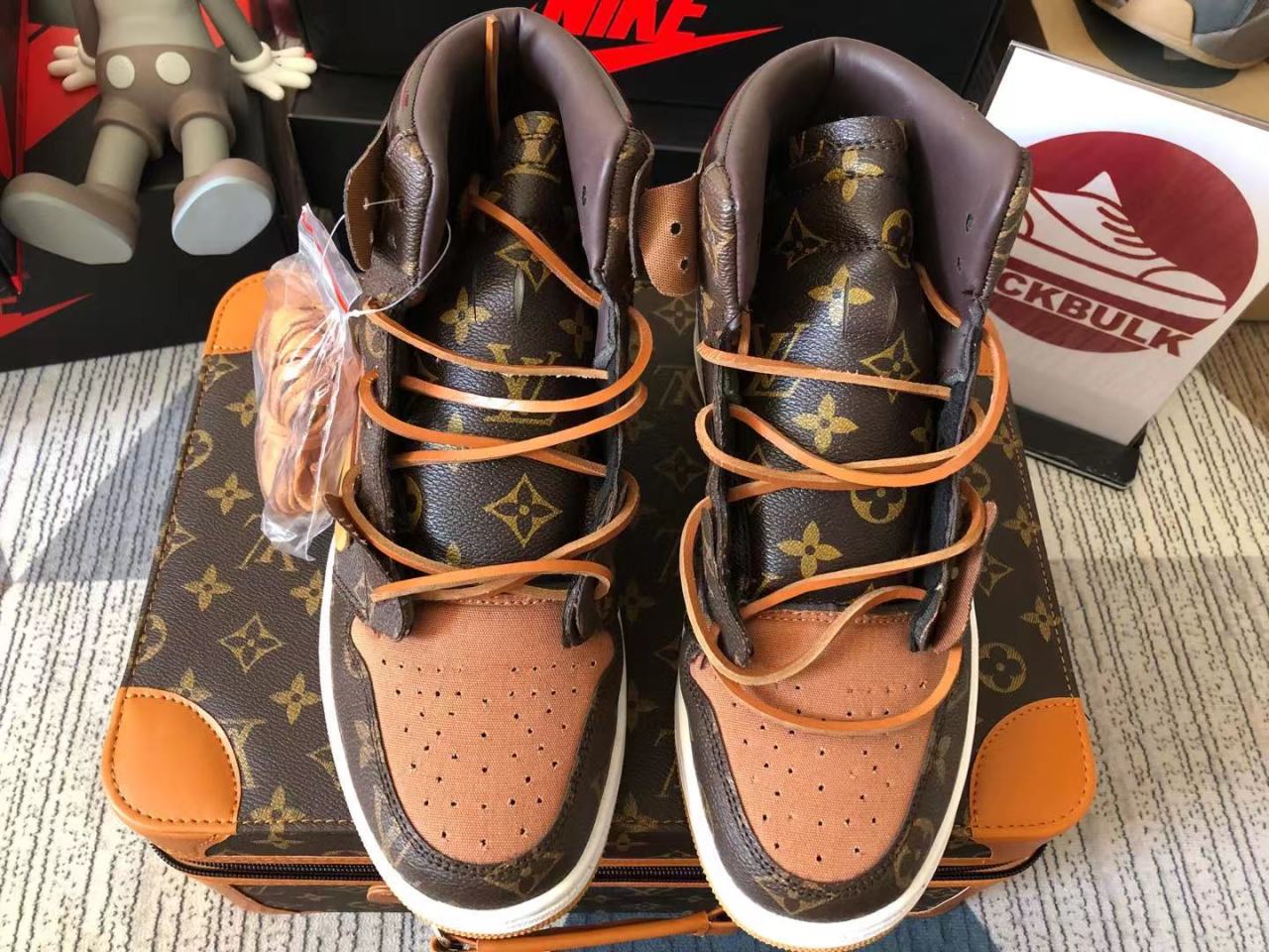 Louis Vuitton Air Jordan 1 sneaker -  Worldwide Shipping